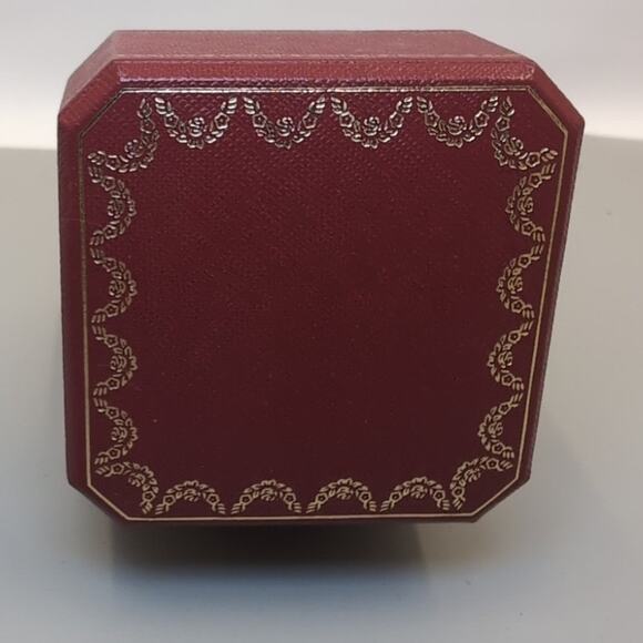 Cartier Jewelry Ring Case Box Red - Picture 4 of 9